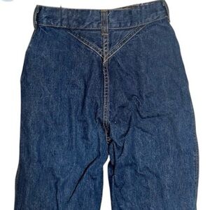 PULSE Vintage Wide Leg Barrel Jeans Denim High Rise High Waisted 80’s Small